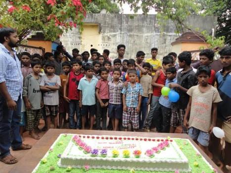 Photos of Kerala Fans Celebrates Dhanush Birthday.