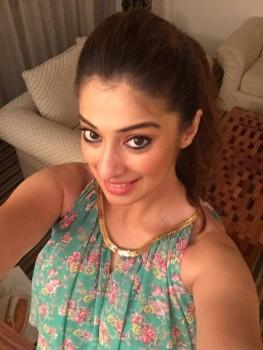 South Indian actress Raai Laxmi attends a event in Singapore.