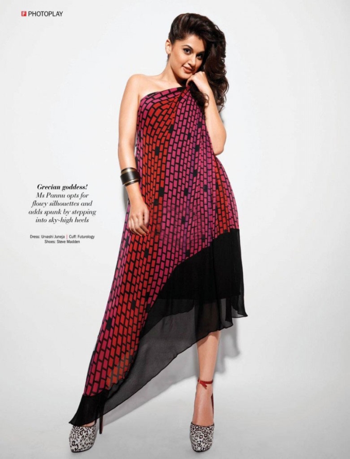 Taapsee Pannu Photoshoot for Filmfare Magazine August 2015 - Photos ...