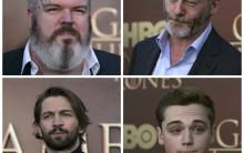 Kristian Nairn, Liam Cunningham, Michiel Huisman and Dean-Charles Chapman