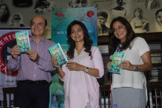 Bollywood Actress Juhi Chawla at the launch of the book Sept Opus.