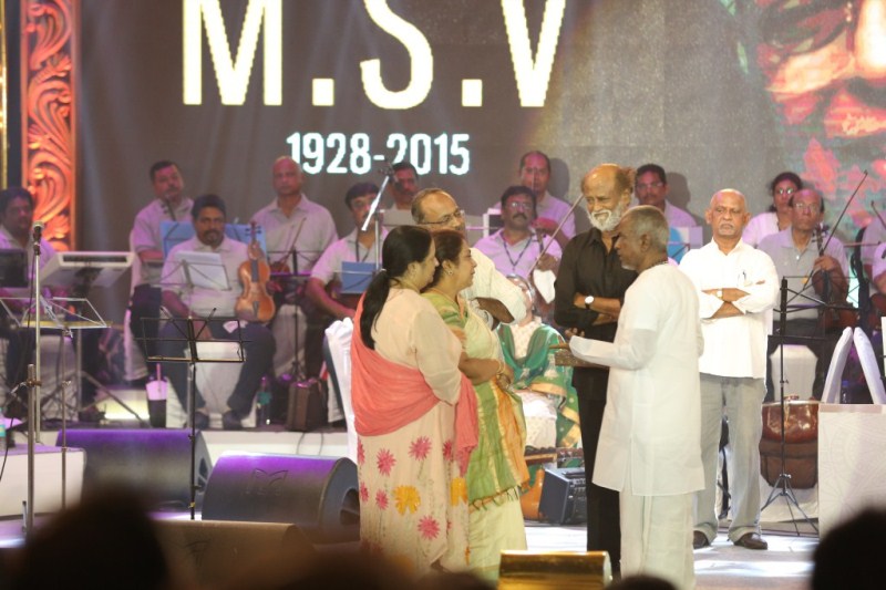 Photos of Super Star Rajinikanth at Ilayaraja Ennulle Ulla MSV Show. Rajinikanth at Ilayaraja Ennulle Ulla MSV Show,Rajinikanth,Ilayaraja Ennulle Ulla MSV Show,Ilayaraja,Ennulle Ulla MSV Show,Super Star Rajinikanth,Rajinikanth latest pics,Rajinikanth latest images,Rajinikanth latest photos,Rajinikanth latest stills,Rajinik