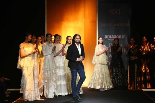 Photos of AICW Day 2 2015 : Rahul Mishra's show.