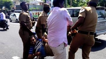Ranjini Haridas,pondicherry university,pondicherry university students,pondicherry university students protest,protest in pondicherry university