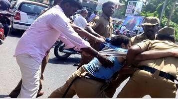 Ranjini Haridas,pondicherry university,pondicherry university students,pondicherry university students protest,protest in pondicherry university