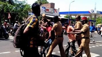 Ranjini Haridas,pondicherry university,pondicherry university students,pondicherry university students protest,protest in pondicherry university