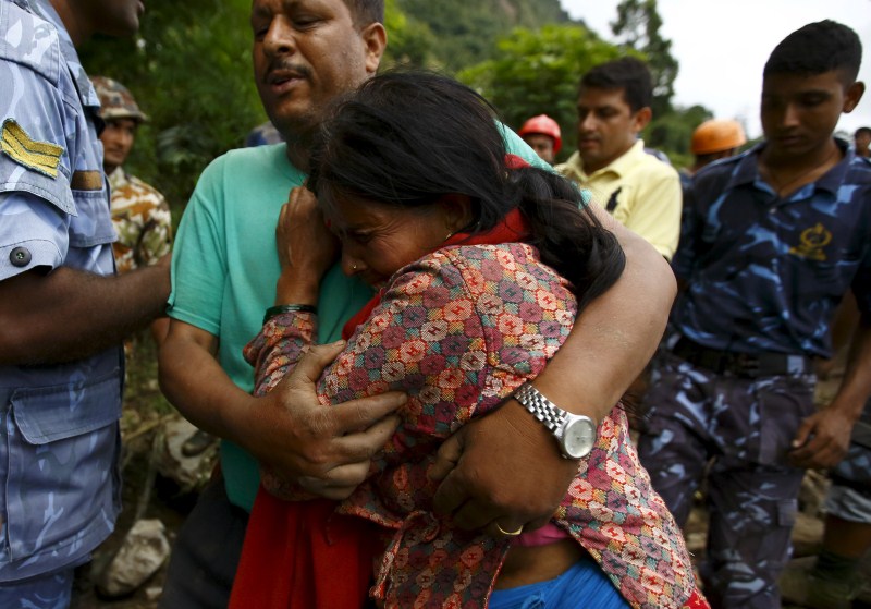 Landslides triggered by torrential rain in Nepal swept through villages on Thursday, killing at least 30 people close to the nation’s most popular trekking circuit. Nepal Landslides triggered by Rain,Landslides in Nepal,Landslides,Kaski district,Nepal,Landslides bury Nepal villages,Landslides in Western Nepal,heavy rain,heavy rain in Nepal
