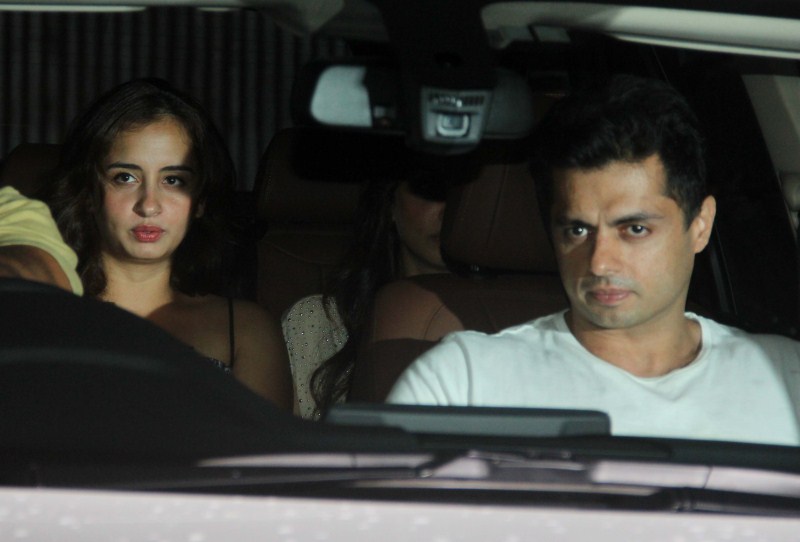 Bollywood attended Salman Khan's sister Arpita Khan's birthday bash. Here are the snapshots. Salman Khan's sister Arpita Khan's Birthday Bash,Arpita Khan's Birthday Bash,Arpita Khan Birthday Bash,Arpita Khan Birthday celebration,Arpita Khan,Salman Khan sister Arpita Khan,Salman Khan,celebs at Arpita Khan Birthday Bash,Arpita Khan B