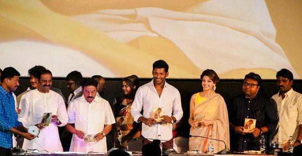 Tamil Movie Paayum Puli Audio Launch pics. Vishal, Kajal Aggarwal, KS Ravikumar and others graced the event. Paayum Puli,Paayum Puli Audio Launch,Verum Puli ellada Paayum Puli,single track,Vishal,Kajal Aggarwal,KS Ravikumar,Paayum Puli Audio Launch pics,Paayum Puli Audio Launch images,Paayum Puli Audio Launch photos,Paayum Puli Audio Launch stills,Paayum Puli Au