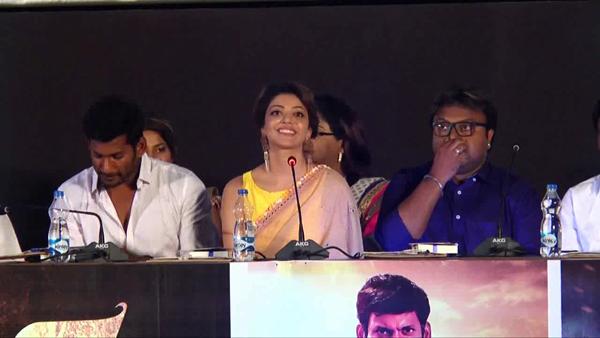 Tamil Movie Paayum Puli Audio Launch pics. Vishal, Kajal Aggarwal, KS Ravikumar and others graced the event. Paayum Puli,Paayum Puli Audio Launch,Verum Puli ellada Paayum Puli,single track,Vishal,Kajal Aggarwal,KS Ravikumar,Paayum Puli Audio Launch pics,Paayum Puli Audio Launch images,Paayum Puli Audio Launch photos,Paayum Puli Audio Launch stills,Paayum Puli Au