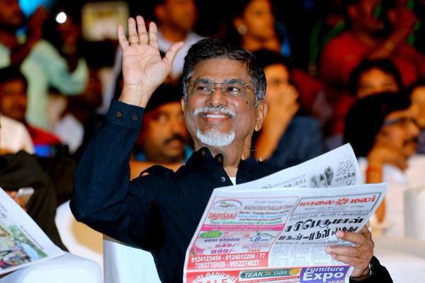 Vijay's father SA Chandrasekhar at Puli Audio Launch Vijay's father SA Chandrasekhar at Puli Audio Launch,SA Chandrasekhar at Puli Audio Launch,Vijay's father SA Chandrasekhar,SA Chandrasekhar,Puli Audio Launch,Puli Music Launch
