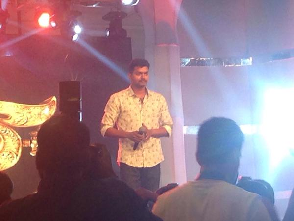 Vijay's upcoming Movie Puli Audio Launch Pictures. Puli Audio Launch,Puli Audio Launch pics,vijay's Puli Audio Launch,vijay,ilayathalapathy vijay,Shruthi Haasan,sridevi kapoor,sridevi,Puli Audio Launch Pictures,Puli Audio Launch images,Puli Audio Launch photos,Puli Audio Launch stills
