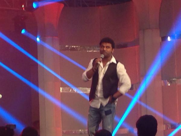 Photos of Devi Sri Prasad at Vijay's Puli Audio Launch. Devi Sri Prasad at Vijay's Puli Audio Launch,Devi Sri Prasad Puli Audio Launch,Vijay's Puli Audio Launch,Puli Audio Launch,Puli Music Launch,Devi Sri Prasad,Devi Sri Prasad latest pics,Devi Sri Prasad latest images,Devi Sri Prasad latest photos