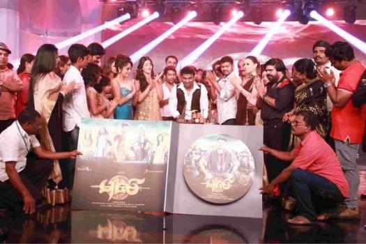 Vijay's upcoming Movie Puli Audio Launch Pictures.