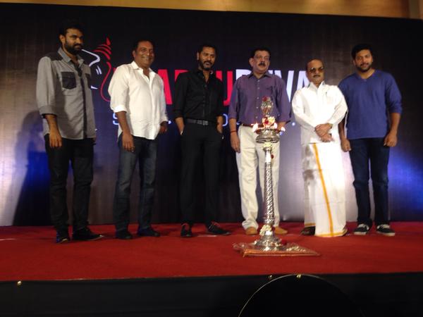 Actor Prabhu Deva Launches his Production House. Jayam Ravi and Prakash Raj graced the event. Prabhu Deva Launches his Production House,Prabhu Deva own Production House,Prabhu Deva,actor Prabhu Deva,Jayam Ravi,Prakash Raj,Prabhu Deva Production House