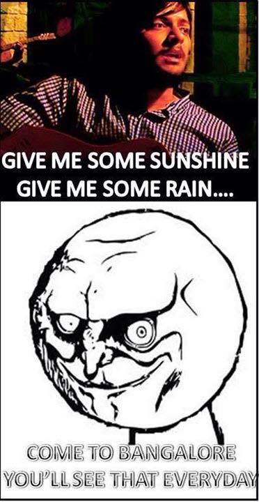Check out some viral memes on Bangalore weather, traffic and night life. Bangalore traffic,bangalore weather,bangalore night life,bengaluru traffic,bengaluru weather,bengaluru night life,bangalore memes,bengaluru memes