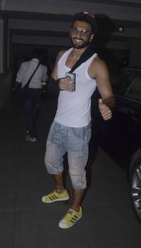 Ranveer Singh snapped outside Anil Kapoor's Office