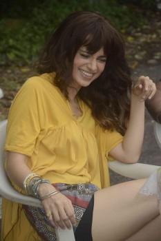 Actress Kangana Ranaut shoots for Katti Batti in Mumbai.