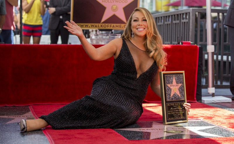Iconic musician Mariah Carey has become the latest star to appear on Hollywood's Walk of Fame. Mariah Carey,Mariah Carey gets star on Hollywood's Walk of Fame,Iconic musician Mariah Carey,musician Mariah Carey,Hollywood's Walk of Fame