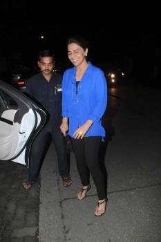 Photos of Rishi Kapoor and Neetu Spoted at Bandra.