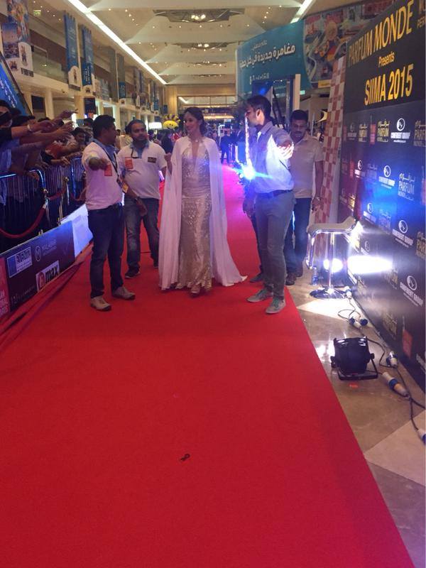 Raai Laxmi Attends SIIMA Awards 2015 Siima 2015,Raai laxmi,Raai laxmi at siima 2015,Raai laxmi at siima awards2015