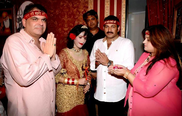 Controversial godwoman Radhe Maa with Subhash Gai and other celebrities, who are her devotees Radhe Maa,Radhe maa photos,Radhe maa photos with subhas gai,subhash ghai defends radhe maa,Radhe maa in dress,Radhe Maa in mini skirt,radhe maa hot pics,hot photos of radhe maa,Film Director Subhash Ghai hugging Radhe Maa,viral photos,FTII Chairman Gajend