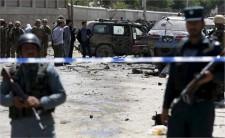 The blast was reported at the entrance of the Hamid Karzai International Airport in Kabul at around noon local time.