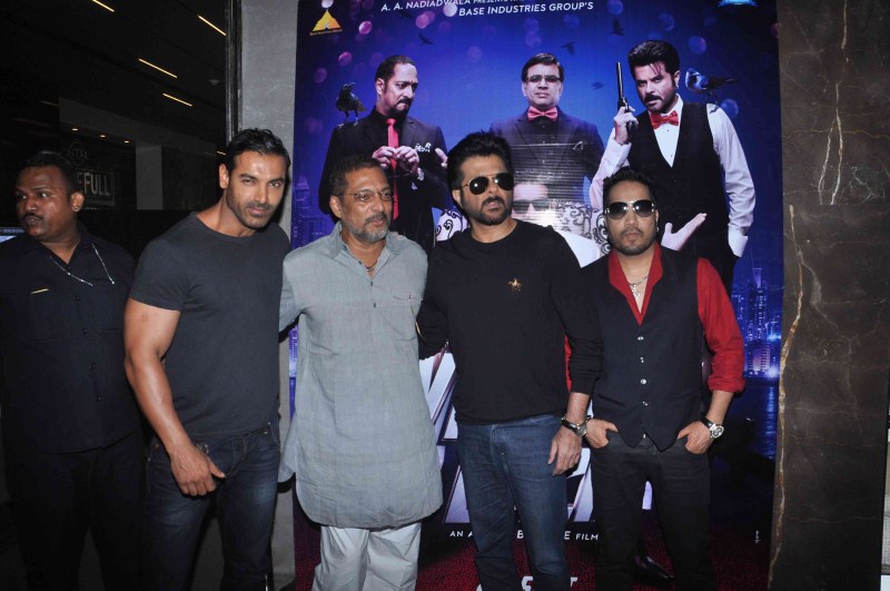 Bollywood Actor John Abraham, Anil Kapoor, Nana Patekar dance at Welcome Back song launch. John Abraham,Anil Kapoor,Nana Patekar,Welcome Back song launch,Welcome Back,John Abraham,Anil Kapoor,Nana Patekar,Welcome Back song launch pics,Welcome Back song launch images,Welcome Back song launch photos,Welcome Back song launch stills,Welcome Back
