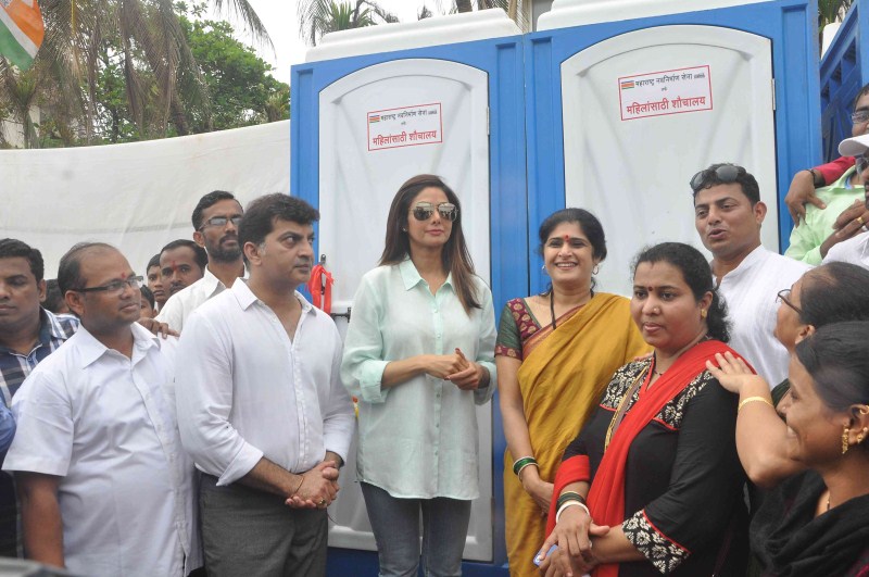 Bollywood Actress Sridevi inaugurates Sulabh Public Toilet in Mumbai. Sridevi,Sridevi inaugurates Sulabh Public Toilet,Sulabh Public Toilet,Sulabh Public Toilet in Mumbai,sridevi kapoor,actress Sridevi,Sridevi latest pics,Sridevi latest images,Sridevi latest photos,Sridevi latest stills,Sridevi latest pictures