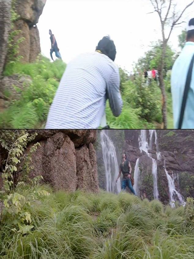 Here are Some Baahubali Before and After VFX Shots Baahubali Before and After VFX Shots,Before and After VFX Shots,Baahubali