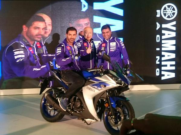 Bollywood Actor John Abraham Launches Yamaha R3 in India. John Abraham,Yamaha R3 in India,Yamaha R3,R3 launched in India,R3,actor John Abraham,John Abraham latest pics,John Abraham latest images,John Abraham Launches Yamaha R3 pics,John Abraham Launches Yamaha R3 images,John Abraham Launches Yamaha R3 photos,Joh