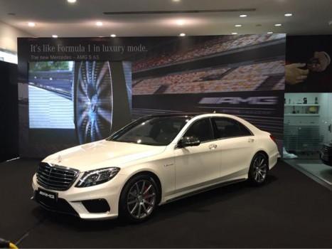 Photos of Mercedes AMG S63 Sedan Car.
