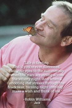 Robin Williams was one of the greatest actors of our time. He died on 11 August, 2014.