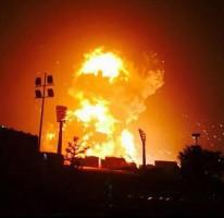 Tianjing Explosion photos,Tianjing Explosion,ball of fire,images of  Tianjing explosion,china massive ball of fire,Perseid meteors hits china,tianjin,tianjin explosion photos,tianjin explosion,tianjin pics,images of tianjin