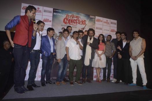 Bollywood Movie Meeruthiya Gangsters Trailer Launch. Zeishan Quadri, Nushrat Bharucha, Kavita Kaushik, Soundarya Sharma, Jatin Sarna, Vansh Bhardwaj graced the event.