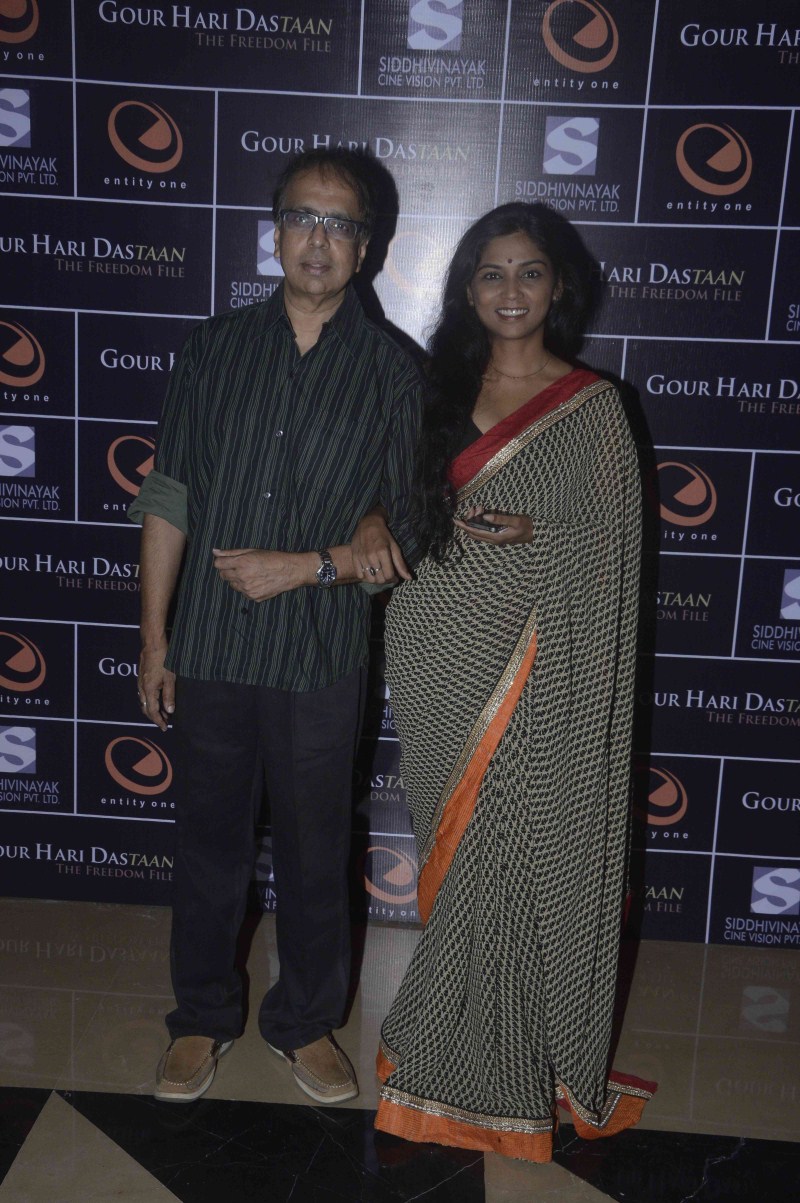 Photos of Premiere of Gour Hari Dastaan - The Freedom File. Vikram Gokhale, Vinay Pathak, Deepa Sahi, Sarika, Rajkumar Rao, Ananth Narayan Mahadevan and others graced the event. Premiere of Gour Hari Dastaan - The Freedom File,Gour Hari Dastaan - The Freedom File,Gour Hari Dastaan,Vikram Gokhale,Vinay Pathak,Deepa Sahi,Sarika,Rajkumar Rao,Ananth Narayan Mahadevan