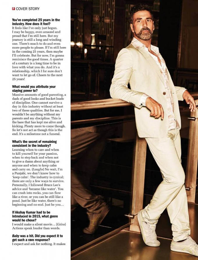 Bollywood Actor Akshay Kumar Photoshoot for Filmfare Magazine August 2015. Akshay Kumar,actor Akshay Kumar,Akshay Kumar Photoshoot,Akshay Kumar Photoshoot for Filmfare Magazine,Filmfare Magazine August 2015,Filmfare Magazine August,Filmfare Magazine,Akshay Kumar on Filmfare Magazine