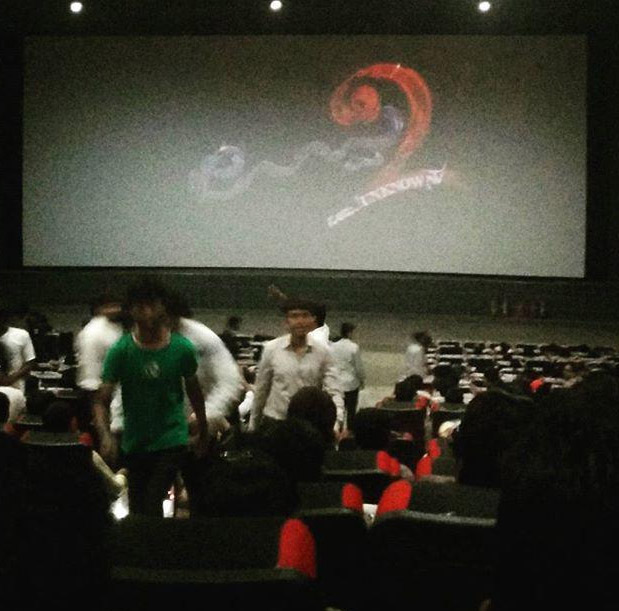 The wait is over! The much-anticipated Uppi 2,upendra,upendra 2,Fans Celebrate Uppi 2,Uppi 2 celebration,upendra fans,upendra fans at peaks