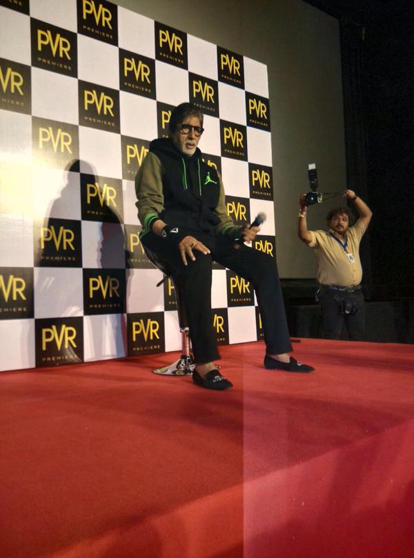Bollywood Actor Amitabh Bachchan at the Press Interaction. 40 Years of Sholay,Sholay,Sholay 40 years,Amitabh Bachchan at the Press Interaction,Amitabh Bachchan,actor Amitabh Bachchan,Amitabh Bachchan latest pics,Amitabh Bachchan latest images,Amitabh Bachchan latest photos,Amitabh Bachchan latest stills,Amitabh B