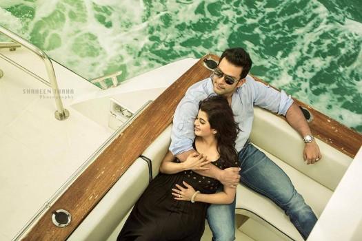 Prithviraj Sukumaran-Supriya Menon Onam Special photoshoot for Vanitha magazine.