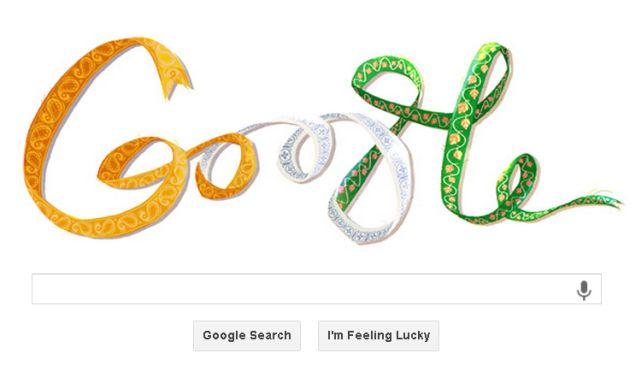 Google Doodle Celebrates India’s Independence Day. Google Doodle,India’s Independence Day,Independence Day,69th Independence Day,Independence Day 2015
