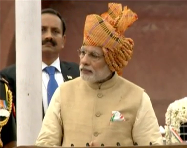 PM Modi pays tribute to Mahatma Gandhi at Rajghat. Independence Day,Independence Day 2015,Modi,Narendra Modi,Mahatma Gandhi,modi speach,PM Narendra Modi Speech at Red Fort,Narendra Modi Speech at Red Fort,Modi Speech at Red Fort