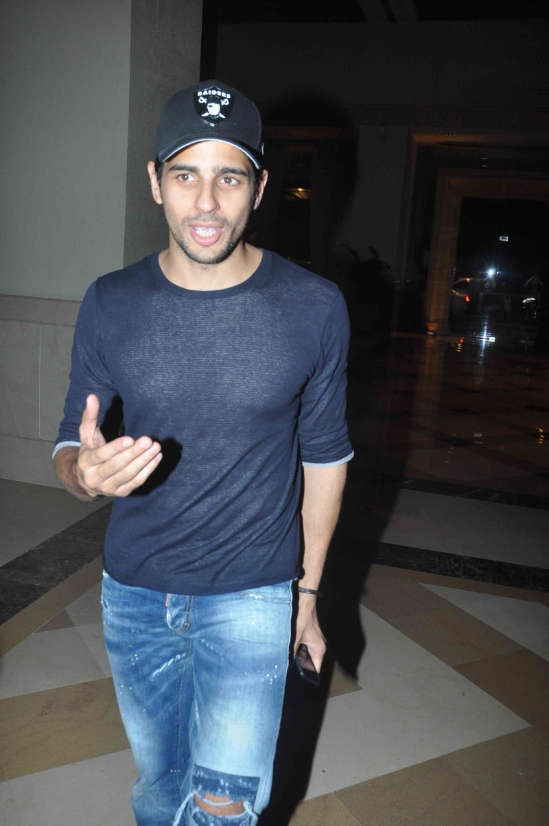 Bollywood Actor Sidharth Malhotra and Actress Alia Bhatt Spotted at JW Marriott Juhu. Sidharth Malhotra,Alia Bhatt,Sidharth Malhotra and Alia Bhatt,Sidharth Malhotra Spotted at JW Marriott Juhu,Alia Bhatt Spotted at JW Marriott Juhu