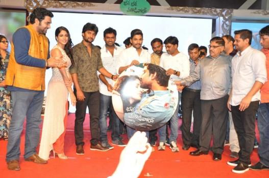 Bhale Bhale Magadivoy Movie Audio Launch event held at Hyderabad. Allu Arjun, Actor Nani, Actress Lavanya Tripathi, Allu Aravind, Music Director Gopi Sunder, Anchor Anasuya graced the meet.