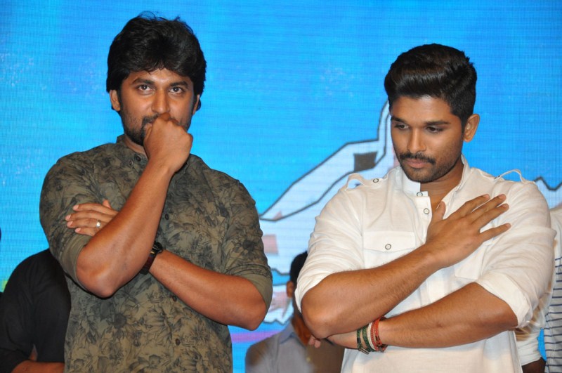 Bhale Bhale Magadivoy Movie Audio Launch event held at Hyderabad. Allu Arjun, Actor Nani, Actress Lavanya Tripathi, Allu Aravind, Music Director Gopi Sunder, Anchor Anasuya graced the meet. Allu Arjun,nani,Bale Bale Magadivoy Audio Launch,Bale Bale Magadivoy,Lavanya Tripathi,Allu Aravind,Bale Bale Magadivoy Audio Launch pics,Bale Bale Magadivoy Audio Launch images,Bale Bale Magadivoy Audio Launch photos,Bale Bale Magadivoy Audio Launch still