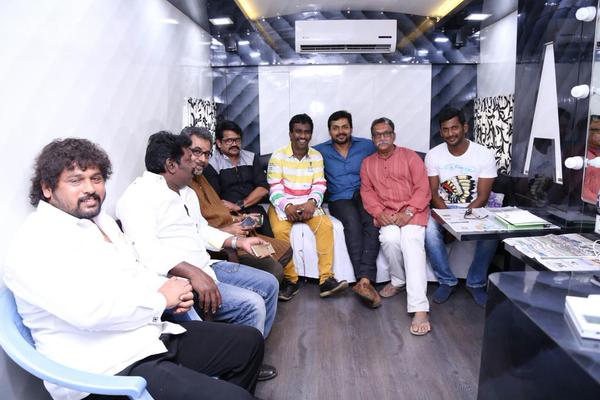 South Indian Actor Vishal, Karthi and Nasser meet Kamal Haasan. Vishal,Karthi,Nasser,Kamal Hassan,Nadigar Sangam,Nadigar Sangam election
