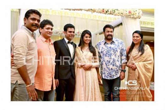 Premam Movie Director Alphonse putharen Aleena Engagement Pictures.