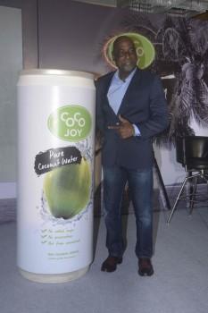 Photos of Cricket legend Sir Vivian Richards launches Coco Joy in India.