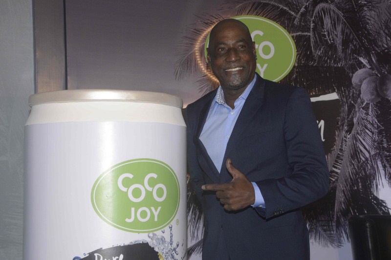 Photos of Cricket legend Sir Vivian Richards launches Coco Joy in India. Vivian Richards launches Coco Joy,Vivian Richards,Coco Joy,Coco Joy in india,Food & Beverages,Cricket legend Sir Vivian Richards,Cricket legend Vivian Richards