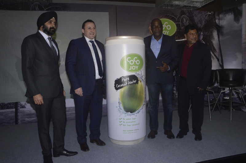 Photos of Cricket legend Sir Vivian Richards launches Coco Joy in India. Vivian Richards launches Coco Joy,Vivian Richards,Coco Joy,Coco Joy in india,Food & Beverages,Cricket legend Sir Vivian Richards,Cricket legend Vivian Richards